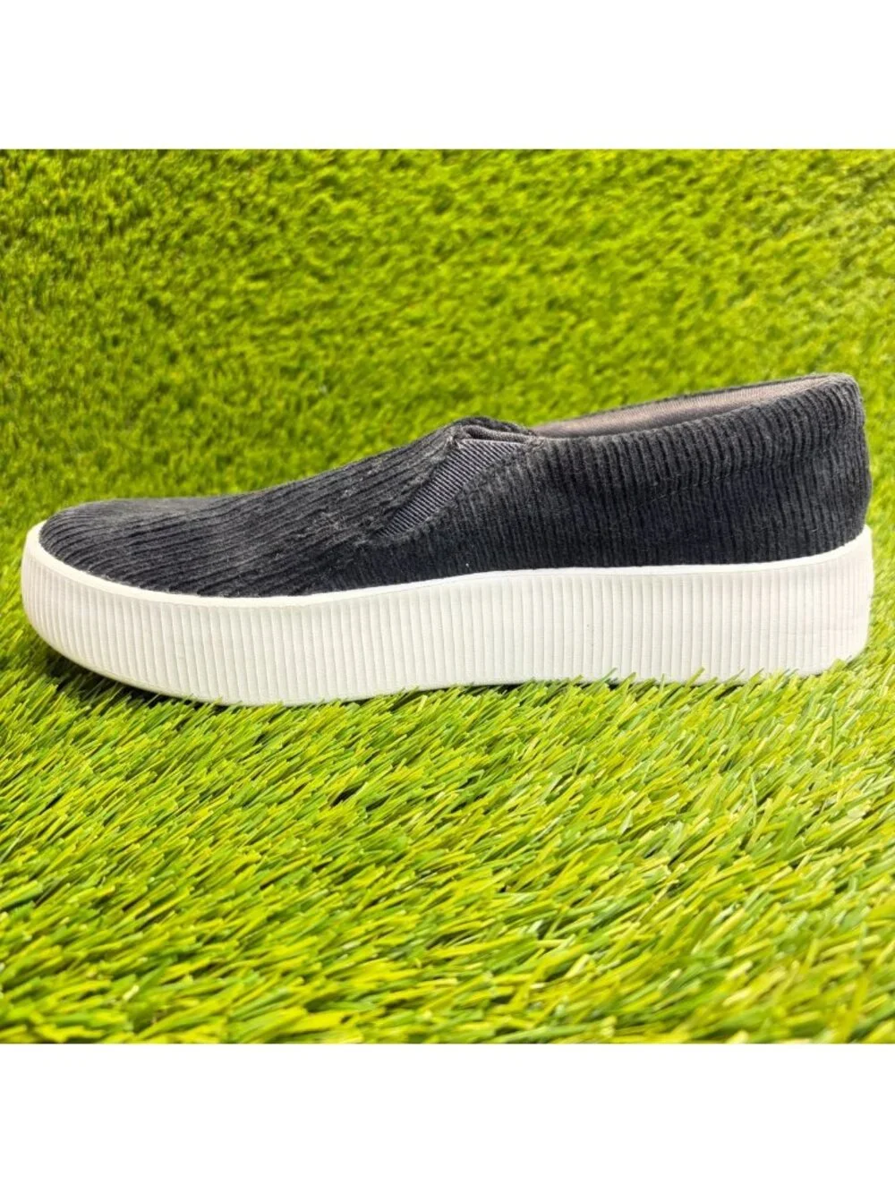 Allbirds Lounger Lift Womens Size 7.5 Black White Casual Slip On Shoes Sneakers